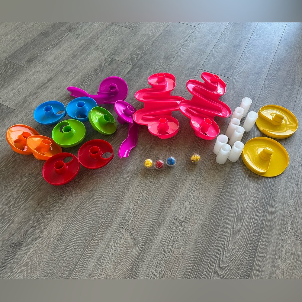Super Ball Drop Kid Youth Toddler Montessori 26Piece Giant Marble STEM Tower Toy - Picture 8 of 9